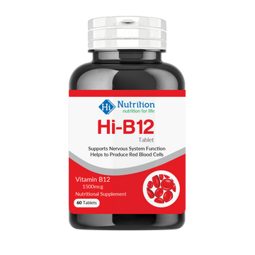 Hi B-12 Supplement – Power-Packed Vitamin for Energy, Mood, and Nervous System Support