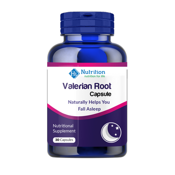 Valerian Root – Natural Herbal Supplement for Restful Sleep