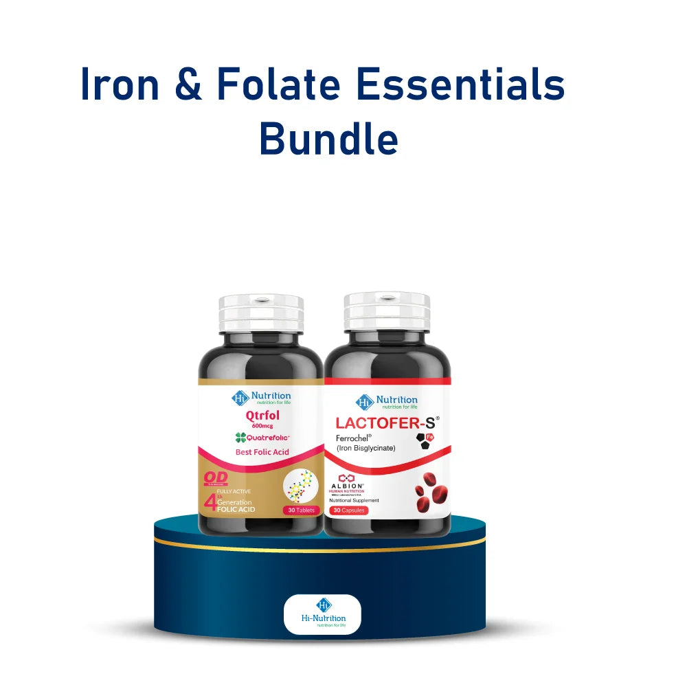 Iron & Folate Essentials Bundle