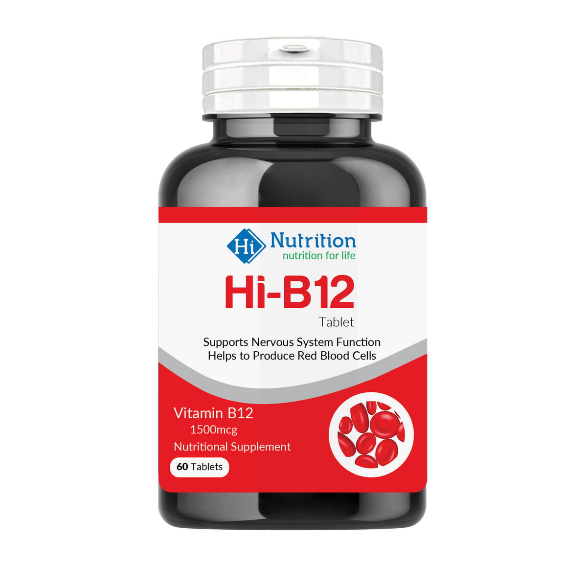 Holland & Barrett High Strength Slow Release Vitamin B12 120 Per Pack 653320011